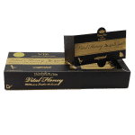 A black and gold box for men, containing 12 packs of 15 grams each