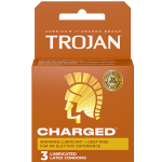 Trojan Charged Lubricated Latex Condoms, 18 Count