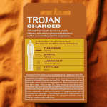 Trojan Charged Lubricated Latex Condoms, 18 Count - Image 2